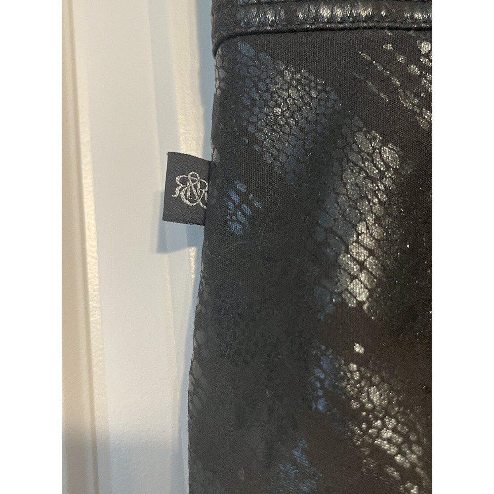 Rock & Republic Black Shiny Circle Skirt - Picture 4 of 10